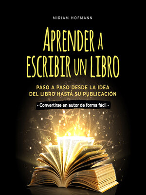 cover image of Aprender a escribir un libro